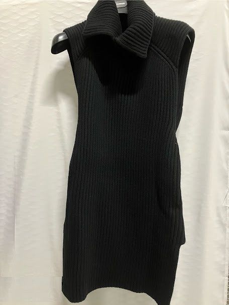 Jil Sander o1loc1c1124 Dress in Black Size S / US 4 / IT 40 - 1 Preview