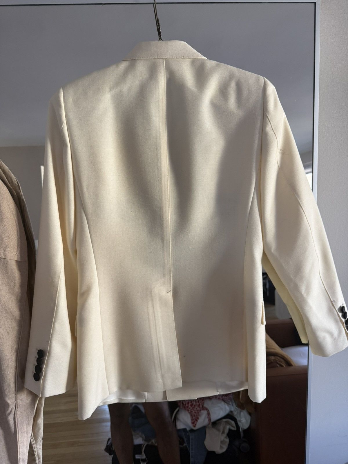 Gucci Gucci Ivory Tuxedo Jacket SS23 Size 46R - 6 Thumbnail