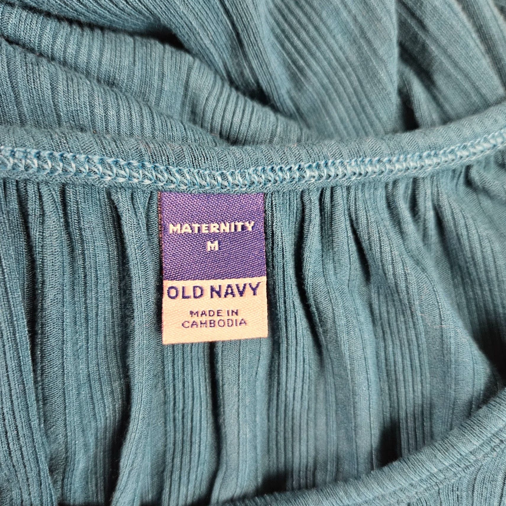 Old Navy Old Navy Maternity Tank Dress Sz Medium Blue Sleeveless Rayon Blend Midi Dress Women’s Maternity Tank Dress Size M / US 6-8 / IT 42-44 - 7 Thumbnail