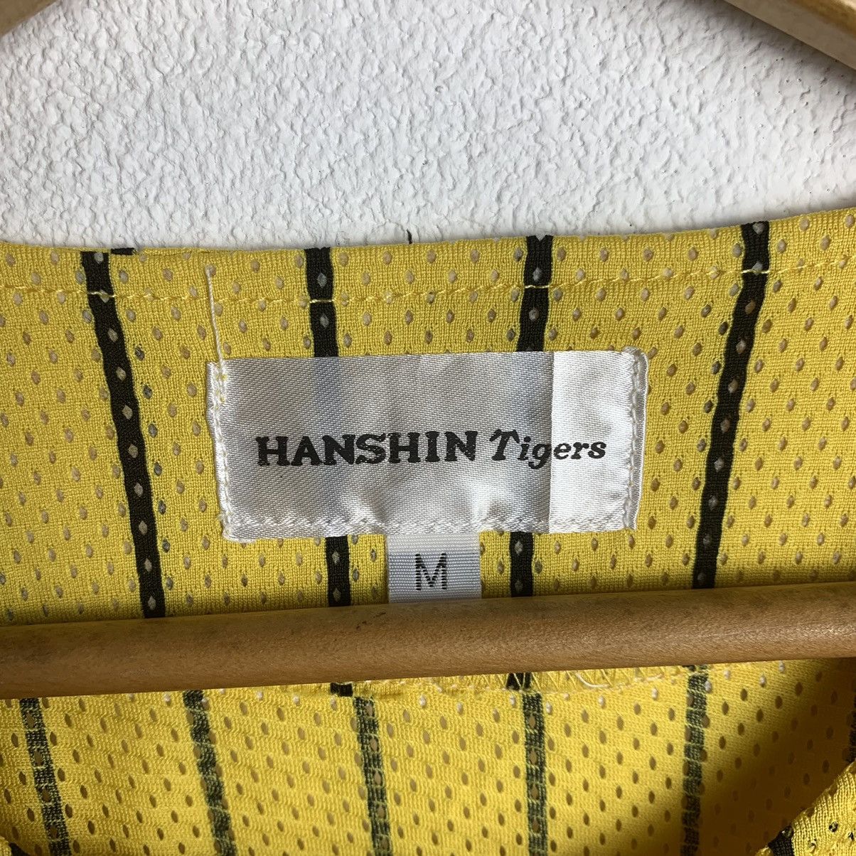 Japanese Brand × Vintage Vintage Hansin Tigers Baseball Jersey with Signature Size US M / EU 48-50 / 2 - 9 Thumbnail