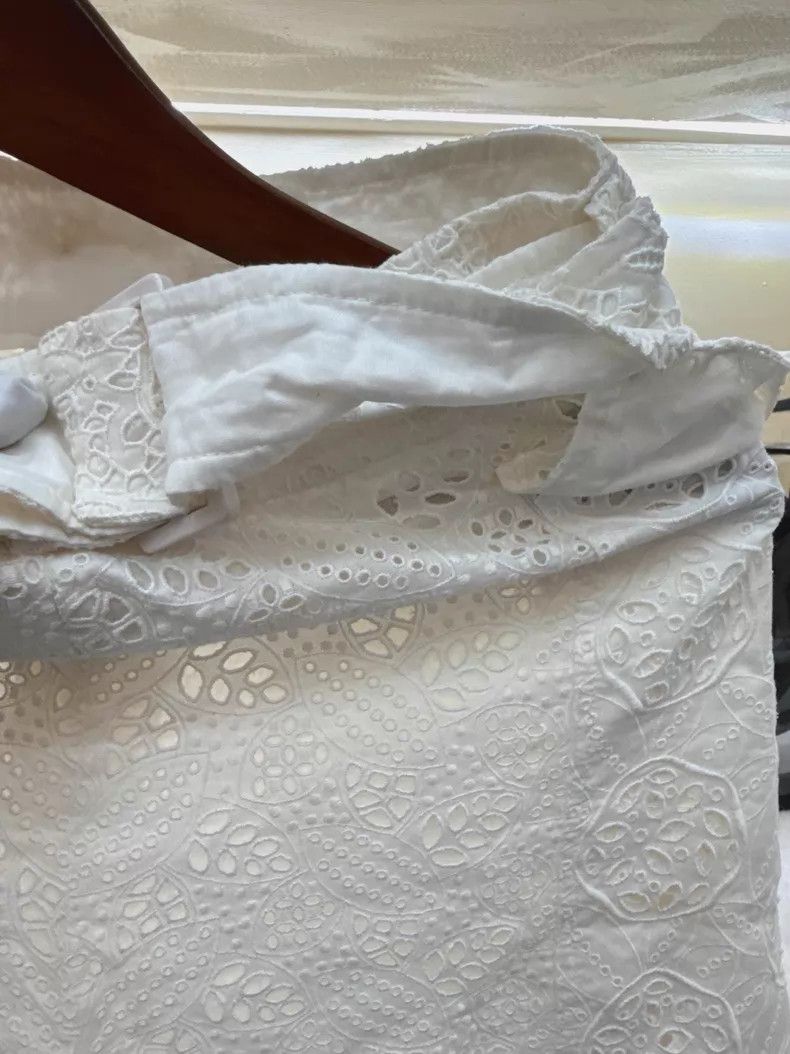 Valentino Valentino White lace skirt Size M / US 6-8 / IT 42-44 - 6 Thumbnail