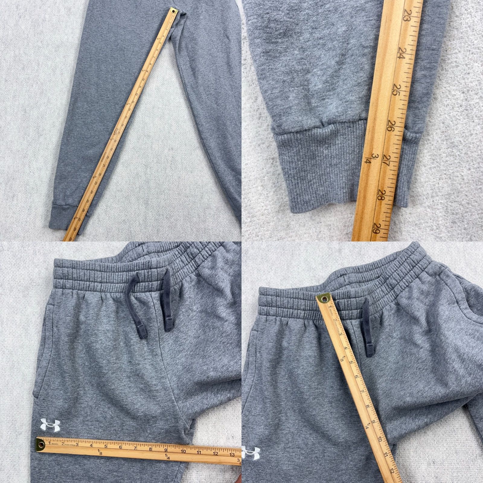 Under Armour Under Armour Sweatpants Men M Gray Joggers Tapered Leg Run Gym Heather Airways? Size US 31 - 8 Thumbnail