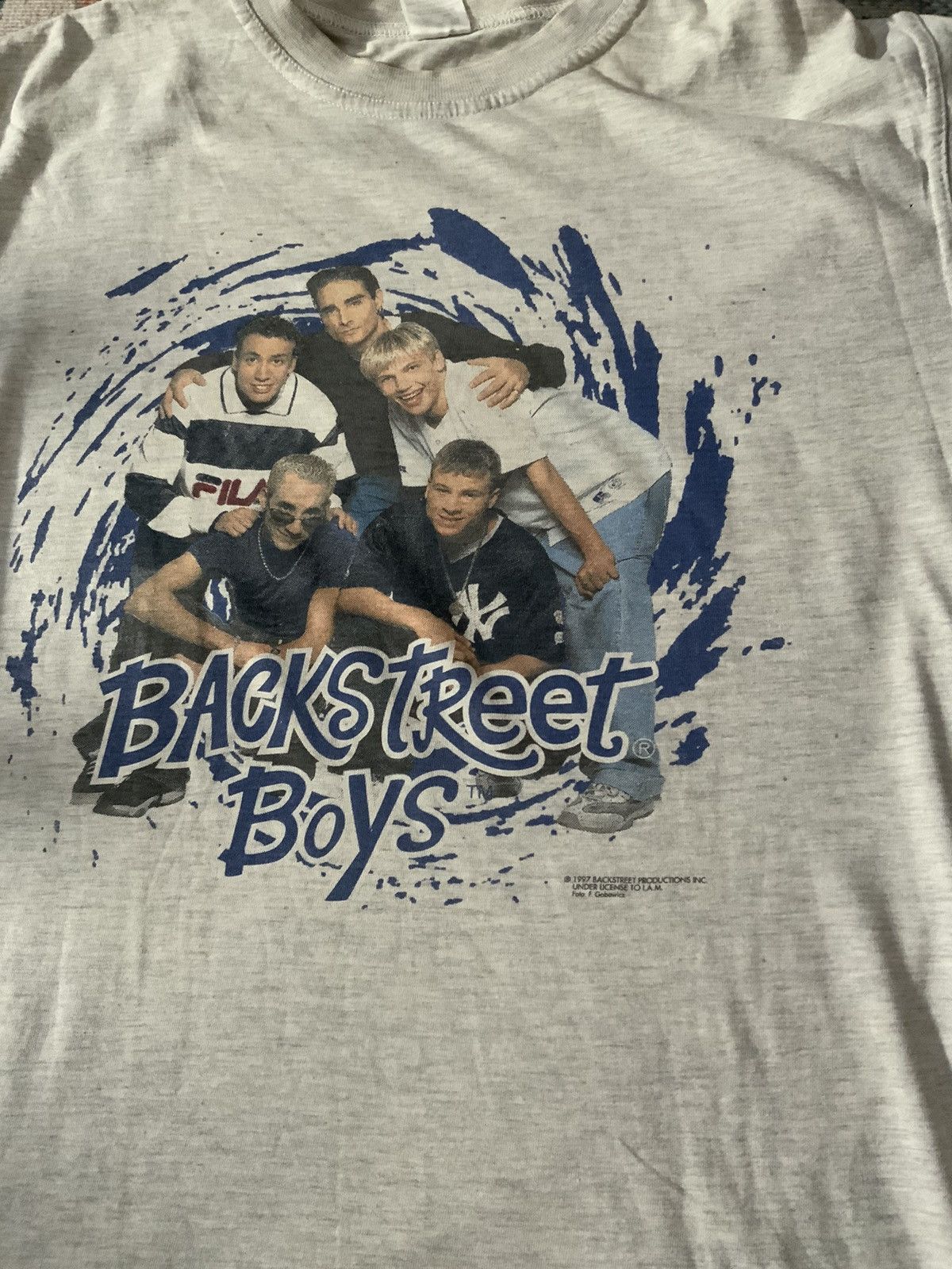 Band Tees Backstreet Boys 1997 Vintage Tee Size US M / EU 48-50 / 2 - 2 Thumbnail