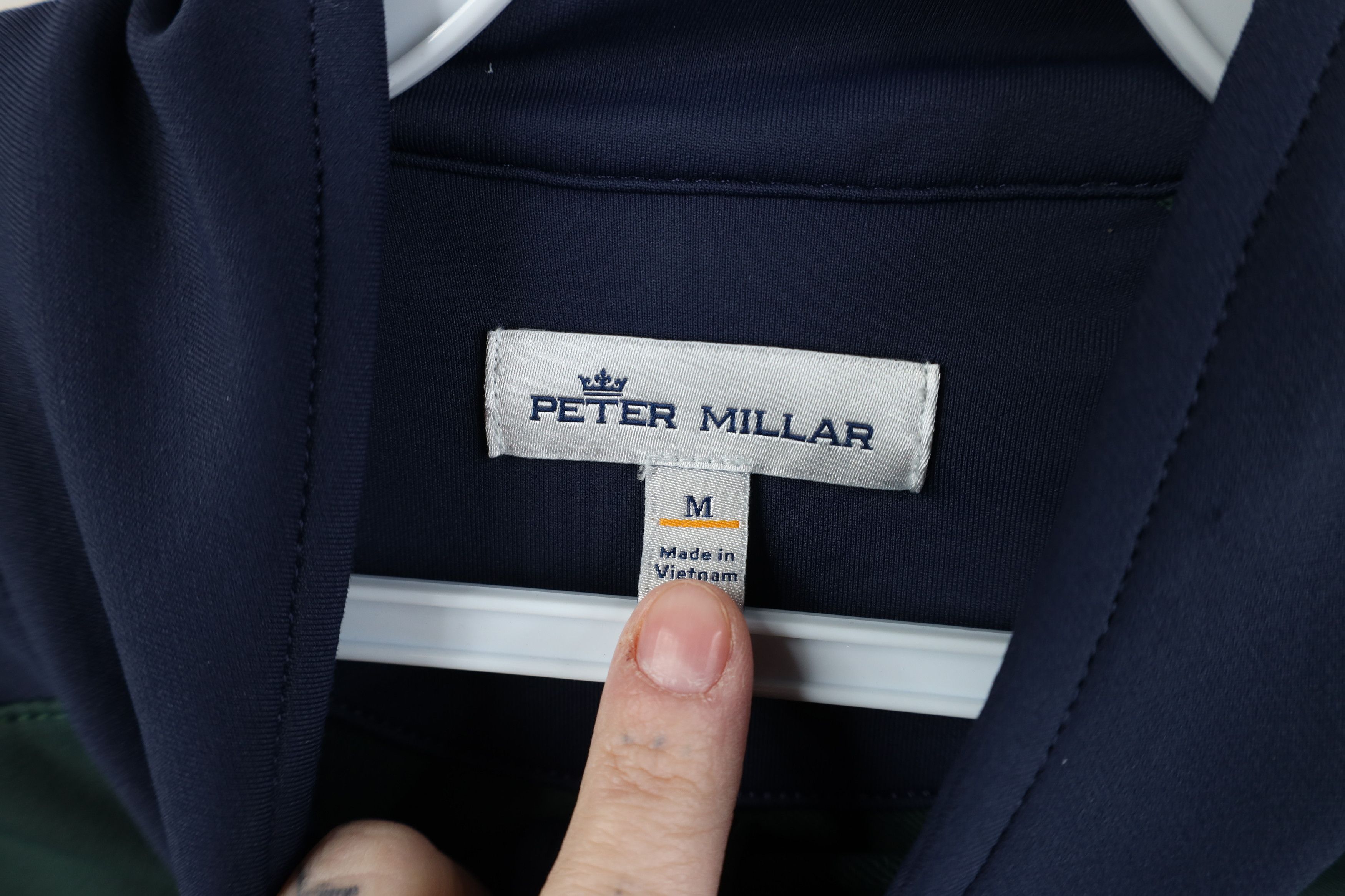 Peter Millar Peter Millar Crown Sport Block 1/4 Half Zip Golf Jacket Size US M / EU 48-50 / 2 - 6 Thumbnail