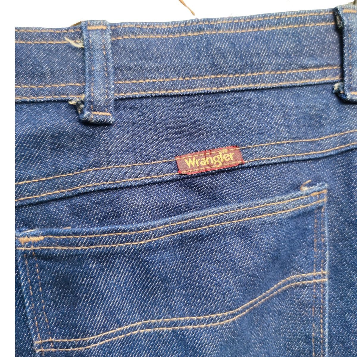 Vintage × Wrangler Vintage Wrangler Straight Leg Blue Denim Jeans 48x30 Size US 44 / EU 60 - 7 Thumbnail