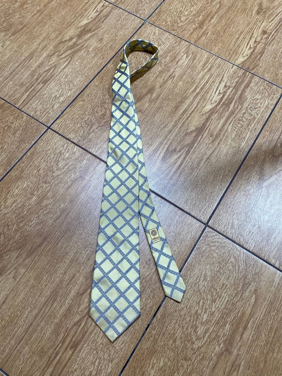 Versace Men's Versace Tie, Medusa, Versace 100 % Silk, MADE IN ITALY Size ONE SIZE - 7 Thumbnail