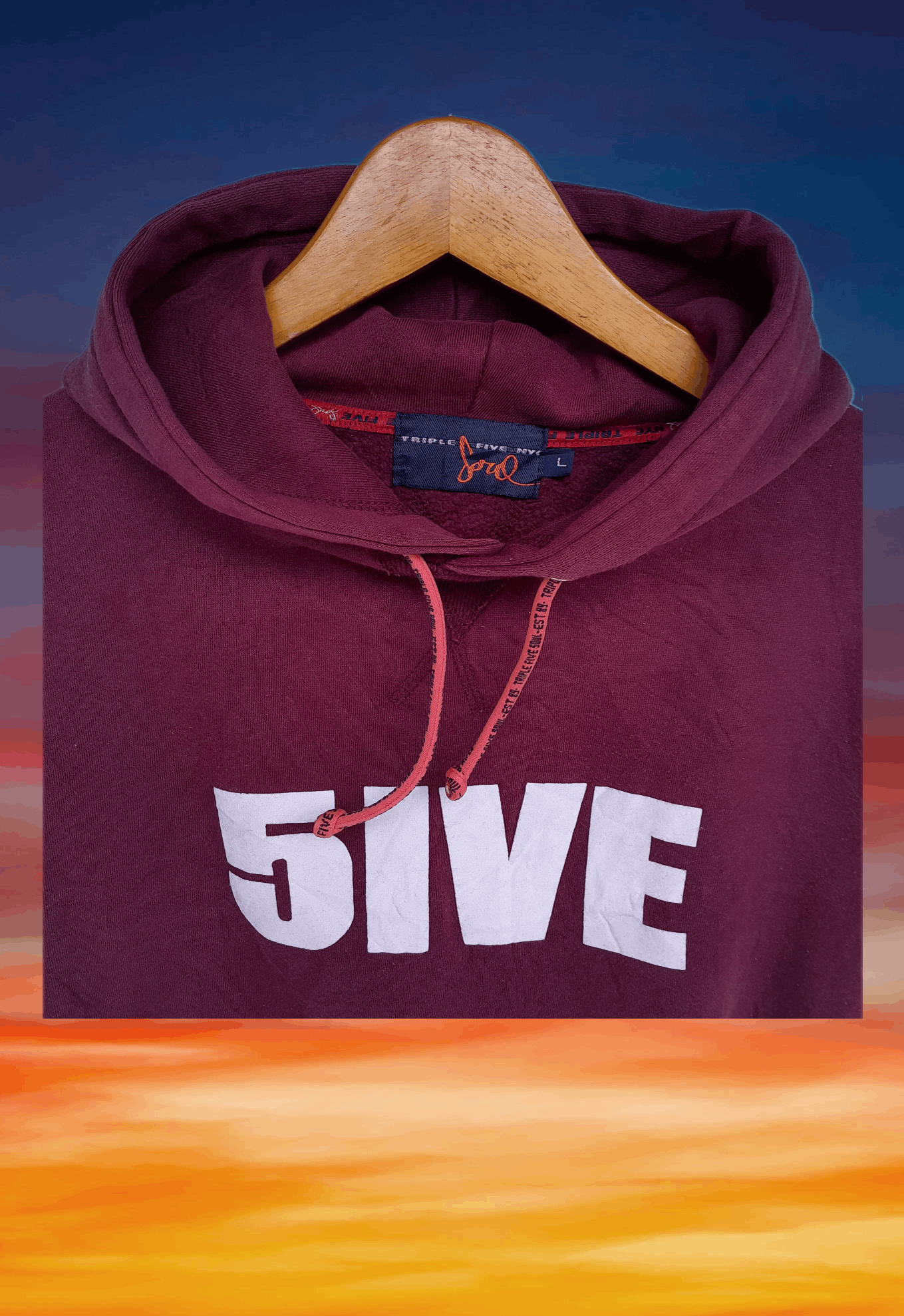 Triple 5 Soul × Vintage Y2K streetwear Triple five soul NYC hoodies raptees style Size US L / EU 52-54 / 3 - 5 Thumbnail