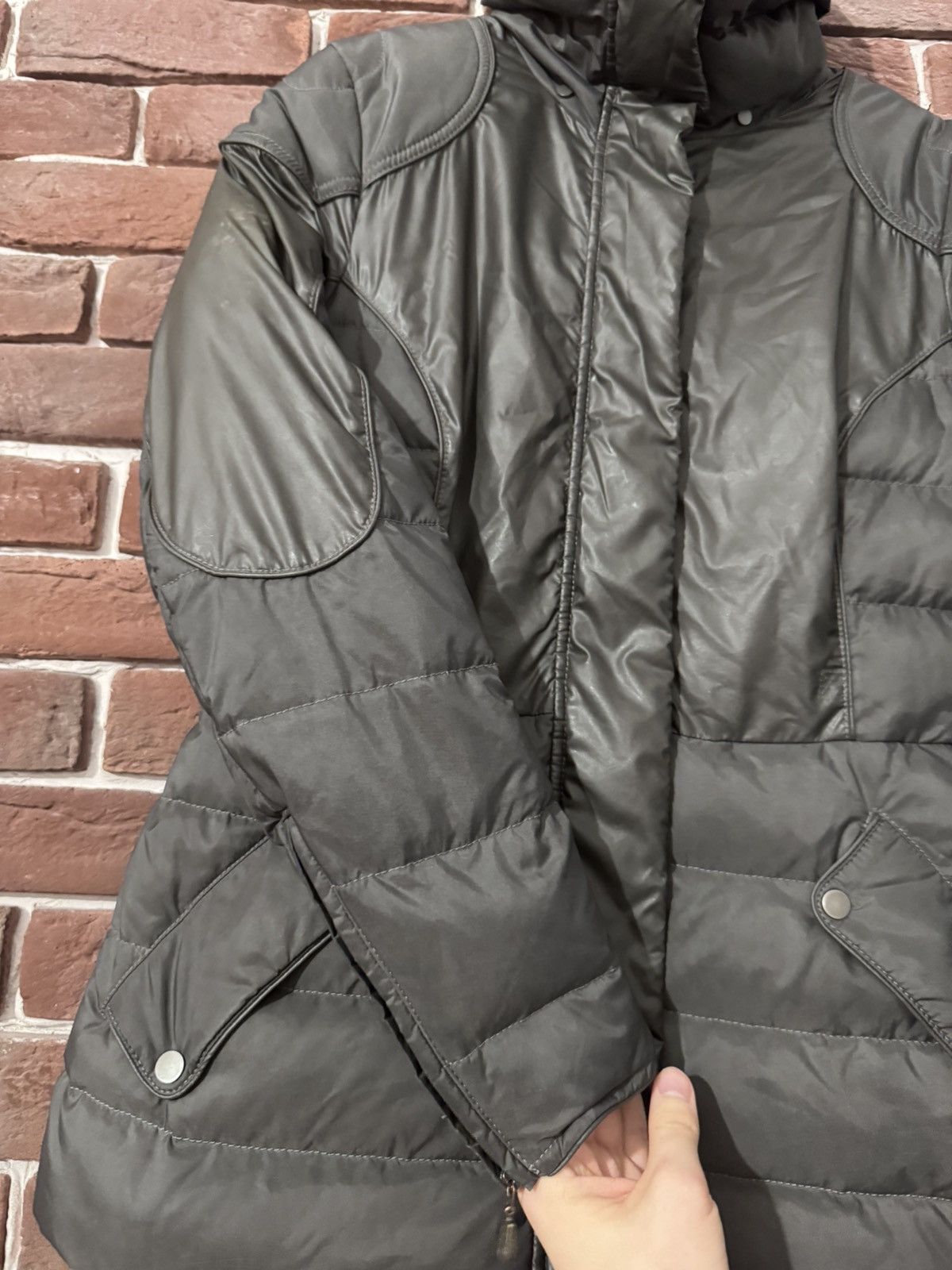 Belstaff Rare Belstaff Down Puffer Jacket Silver Label 42 Gray Hyoe Size M / US 6-8 / IT 42-44 - 7 Thumbnail