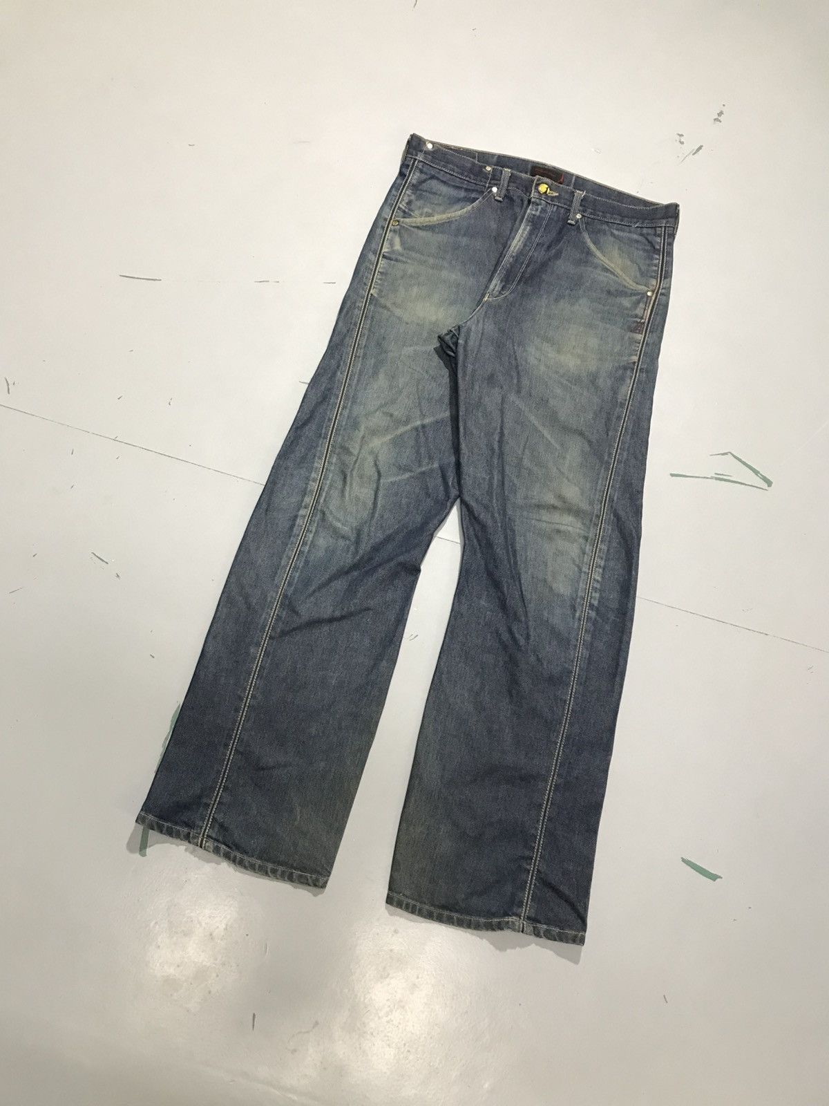 Levi's Vintage Levi’s engineer jeans Size US 34 / EU 50 - 3 Thumbnail