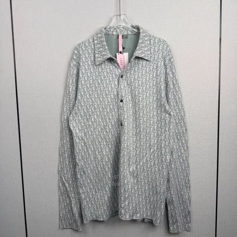 Dior Dior Knitted full-printed shirt Size US L / EU 52-54 / 3 - 1 Thumbnail