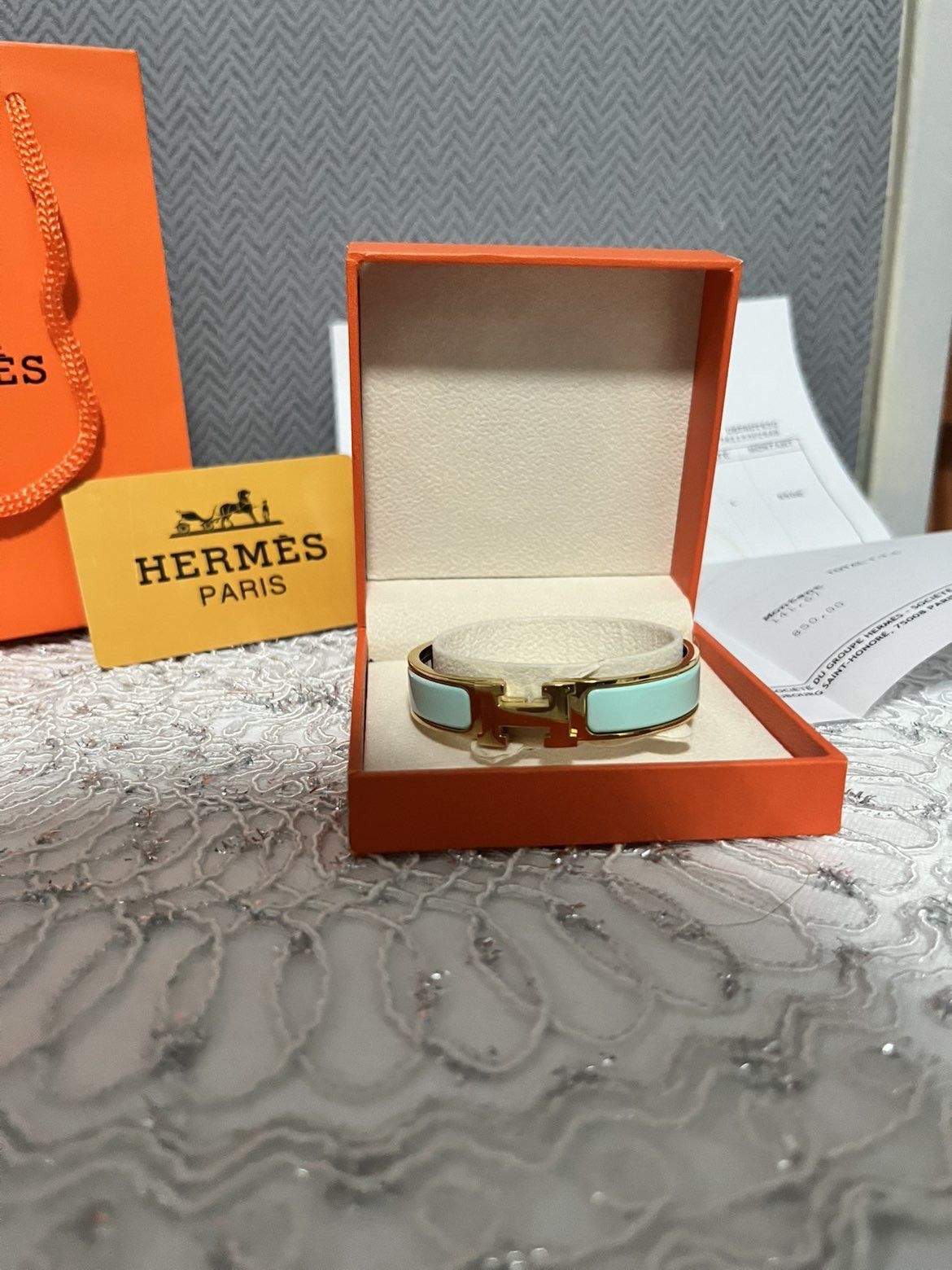 Hermes Bracelet hermes clique H Size ONE SIZE - 3 Thumbnail