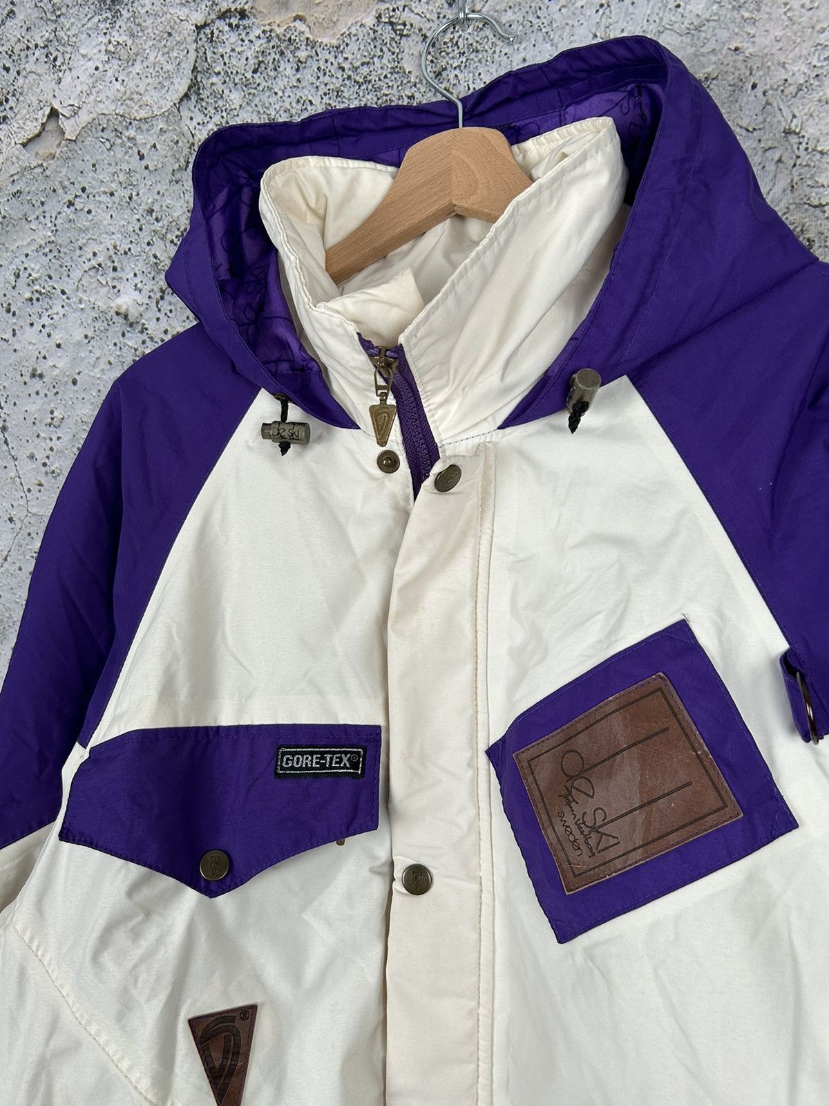 Goretex Vintage 90s Gore-Tex Ski Winter Jacket Snowboards Hype Rare Size US L / EU 52-54 / 3 - 3 Thumbnail