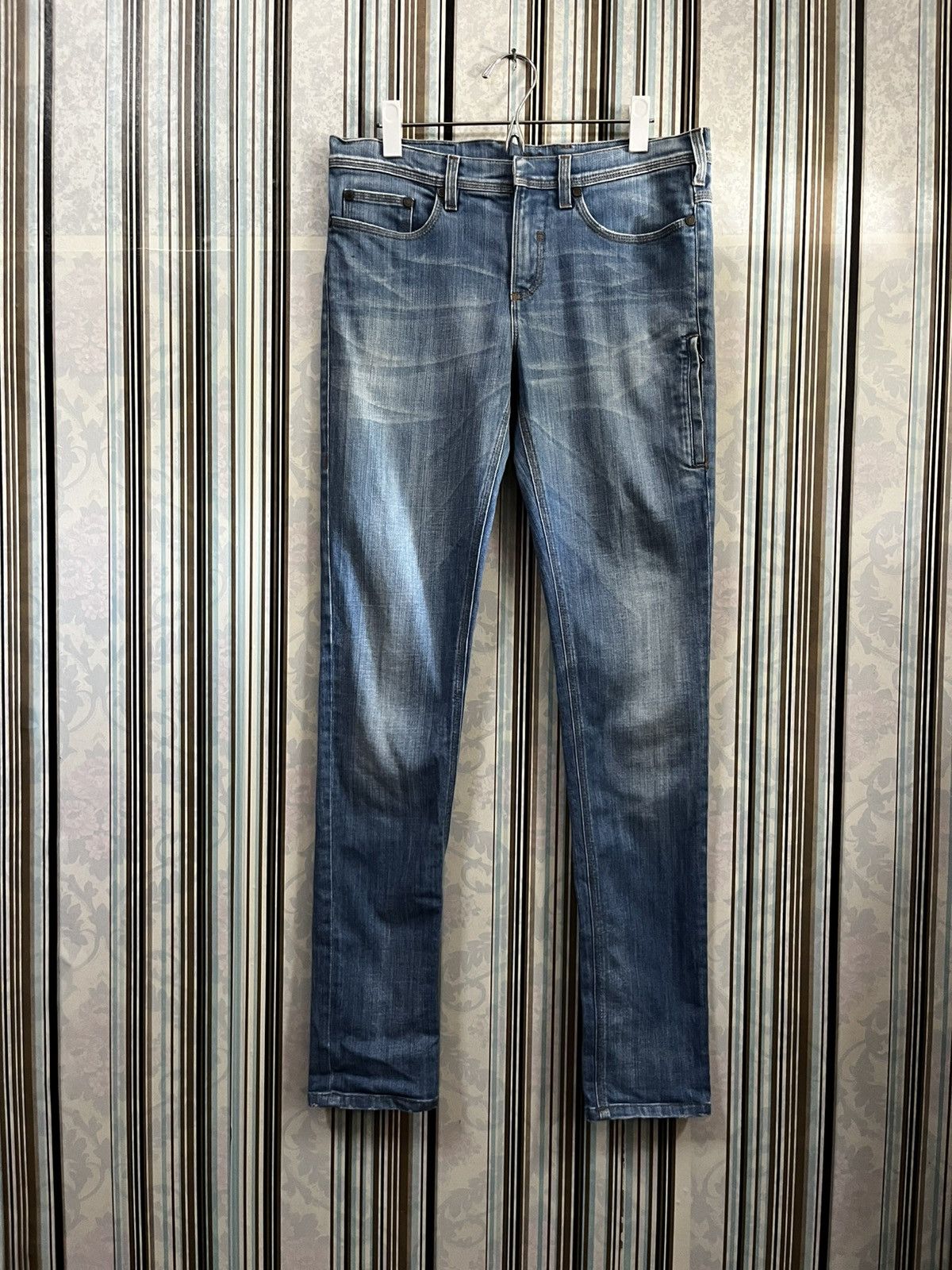 Neil Barrett 2000s skinny stretch side-zip #H4 Size 30" / US 8 / IT 44 - 2 Thumbnail