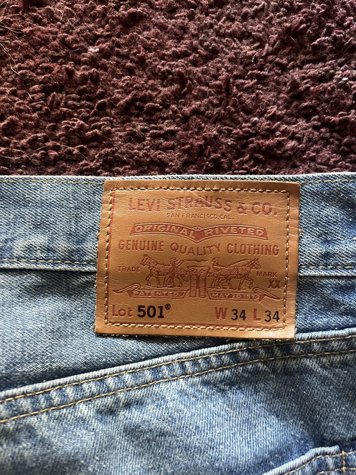 Levi's Levi’s 501 size 34 Size US 34 / EU 50 - 4 Thumbnail