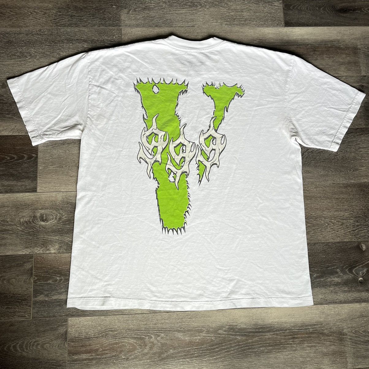 999 Club × Vlone VLONE x Juice Wrld 999 Fighting Demons Graphic Logo T Shirt Size US XL / EU 56 / 4 - 2 Thumbnail