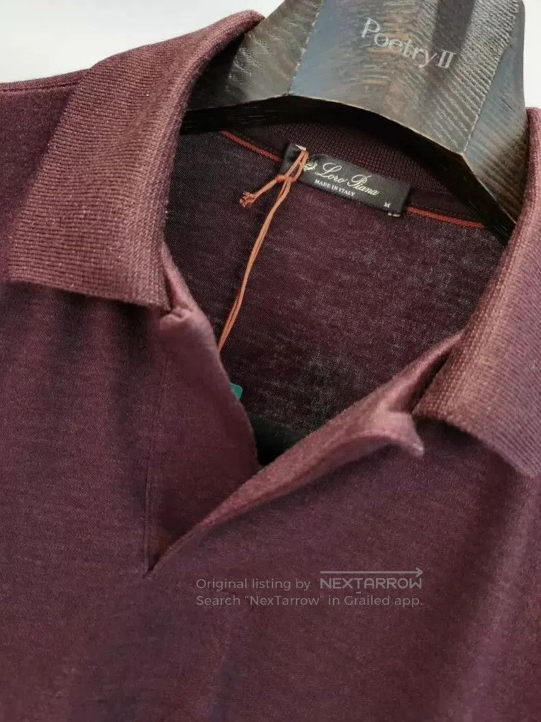 Loro Piana Loro Piana Open Cashmere Silk Polo. Size US XS / EU 42 / 0 - 5 Thumbnail