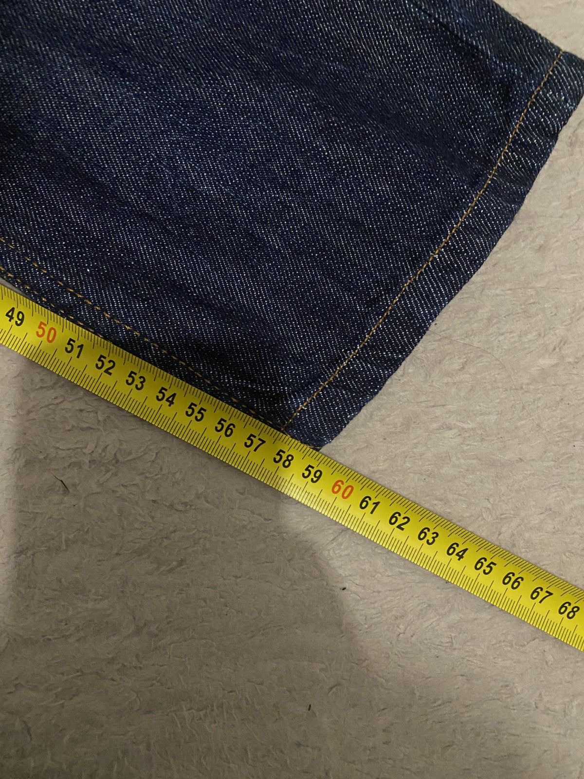 Prada Prada luxury 3/4 denim jeans y2k straight fit Size 27" / US 4 / IT 40 - 19 Thumbnail