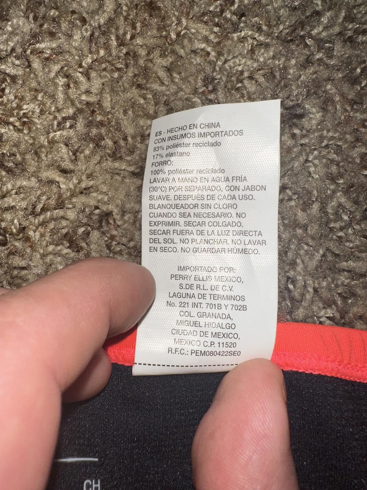 Nike Women's Nike Essential Cheeky Orange/Red Swim Bottom Size ONE SIZE - 5 Thumbnail