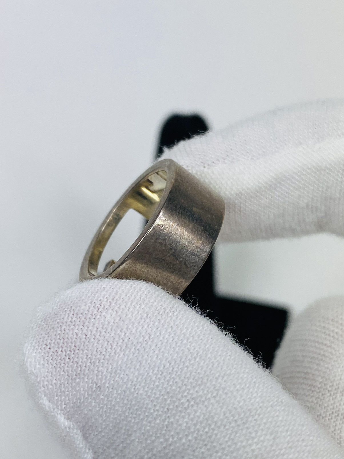 Gucci Gucci .925 Silver G Ring size IT 9 Size ONE SIZE - 5 Thumbnail