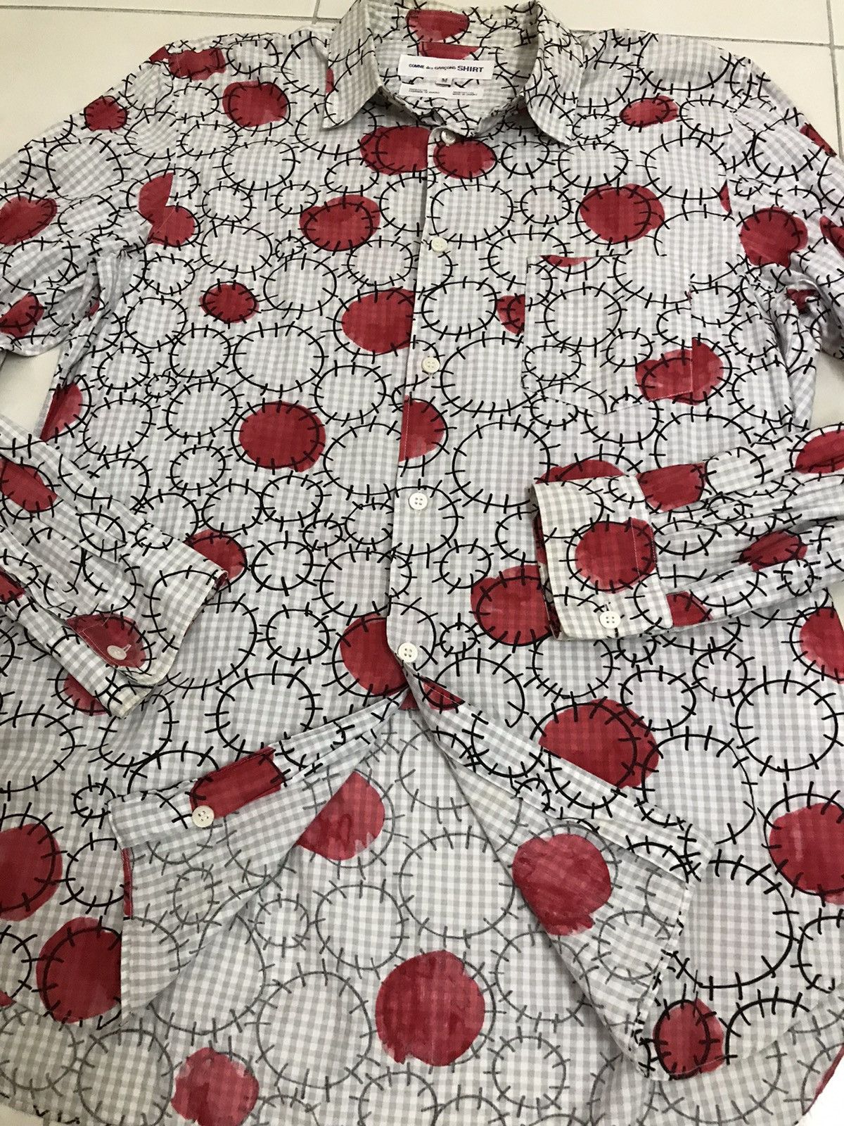 Comme des Garcons Comme des Garçons Shirt CDG Button Up Shirt Size US M / EU 48-50 / 2 - 7 Thumbnail
