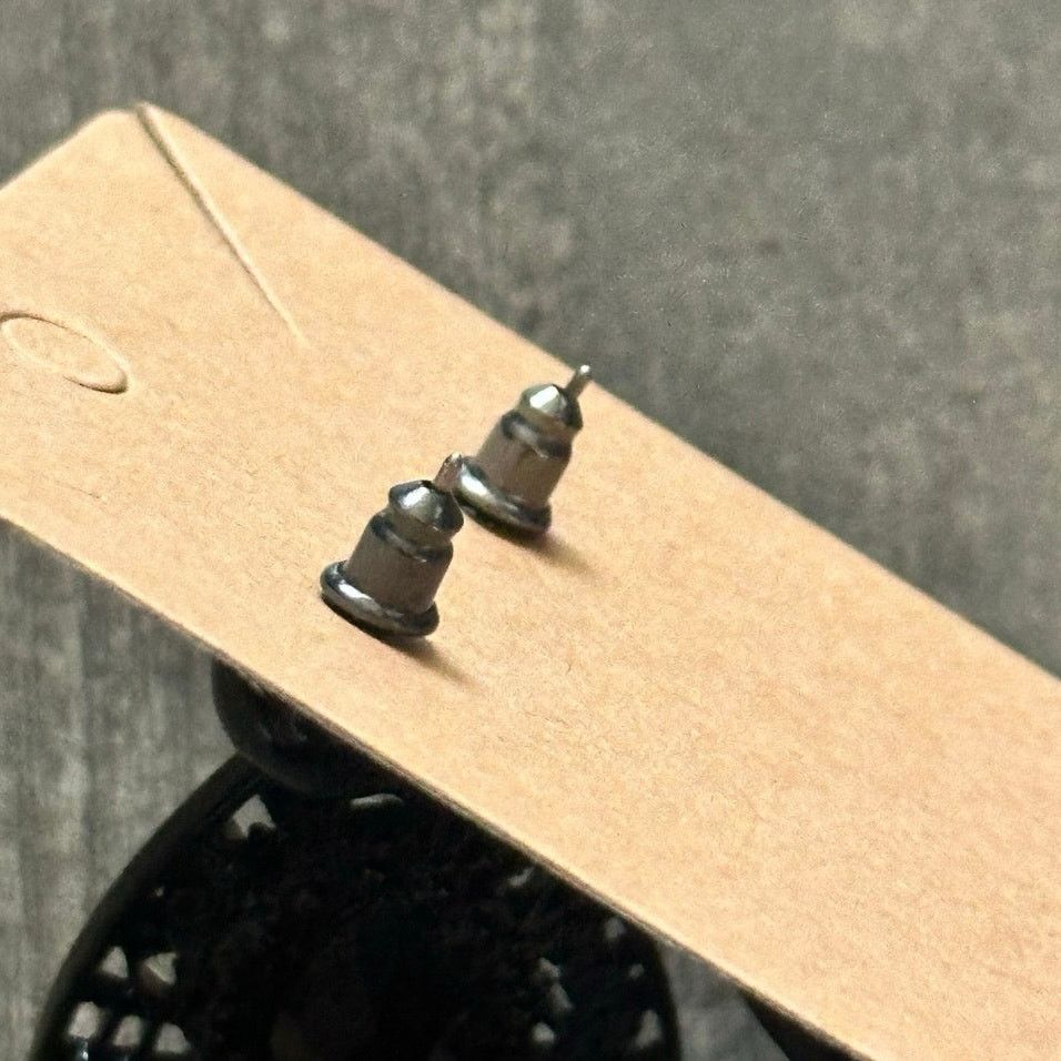 Other black bedazzled large dangly earrings Size ONE SIZE - 3 Thumbnail