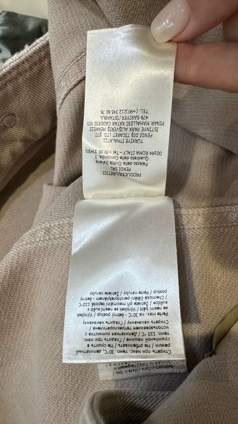 Fendi Fendi Casual Solid Color Jacket Blazer - Light Brown Size US M / EU 48-50 / 2 - 8 Thumbnail