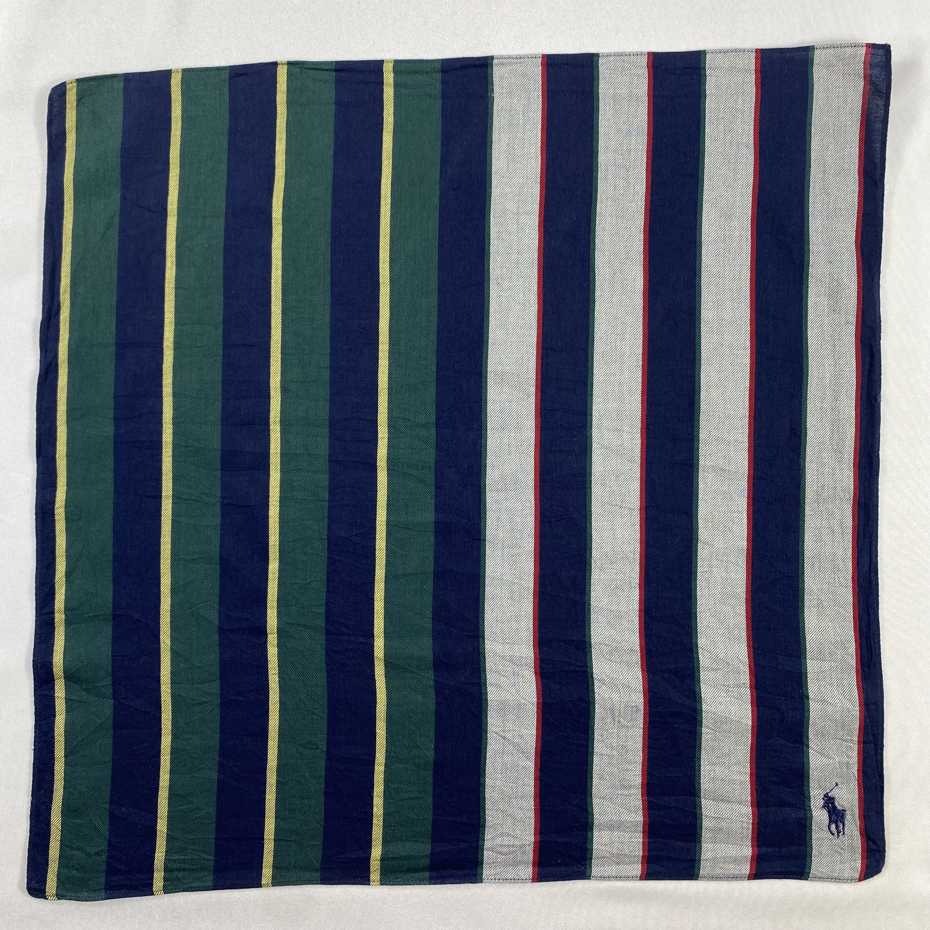 Polo Ralph Lauren × Vintage Polo Ralph Lauren Handkerchief / Neckerchief / Bandana-P1616 Size ONE SIZE - 1 Thumbnail