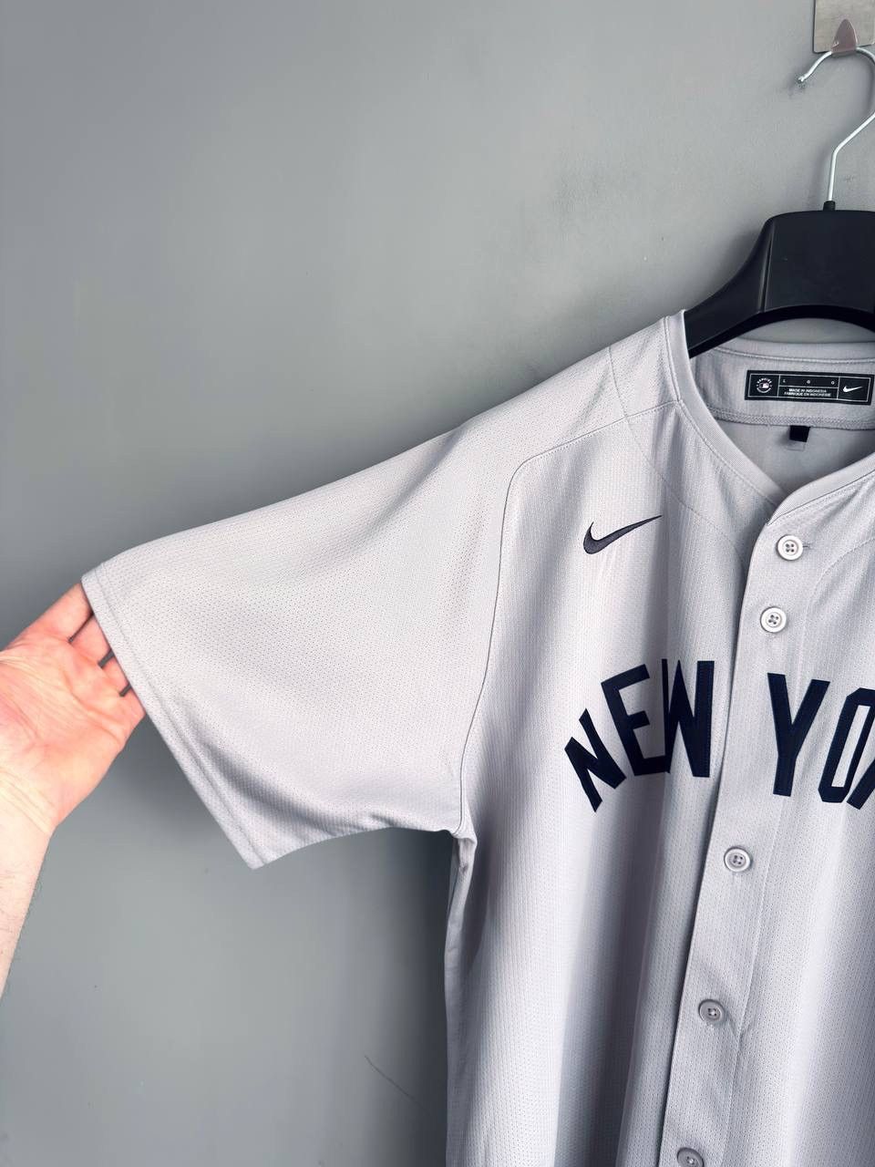 Nike New York Yankees MLB Road Limited Baseball Jersey 27 STANTON Size US L / EU 52-54 / 3 - 6 Thumbnail