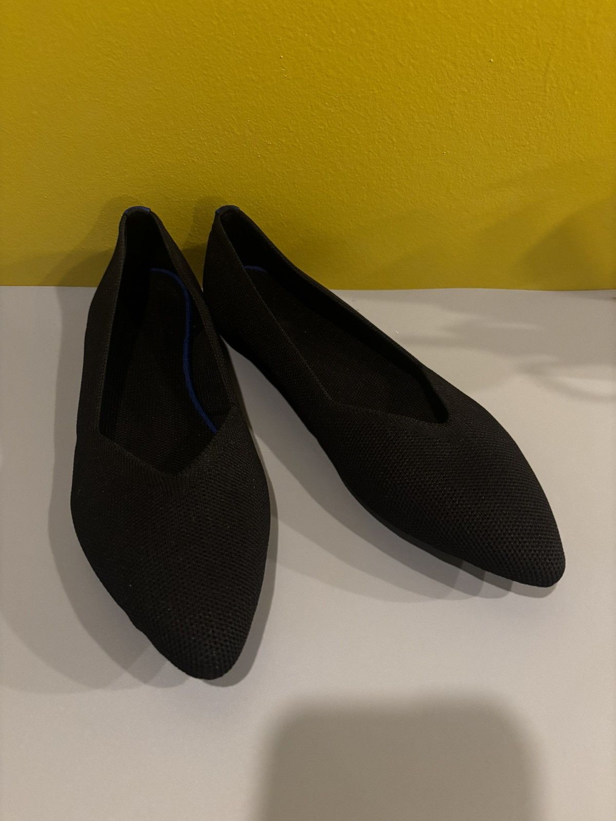 Other Women’s black pointed flat shoes0725 Size US 8 / IT 38 - 10 Thumbnail