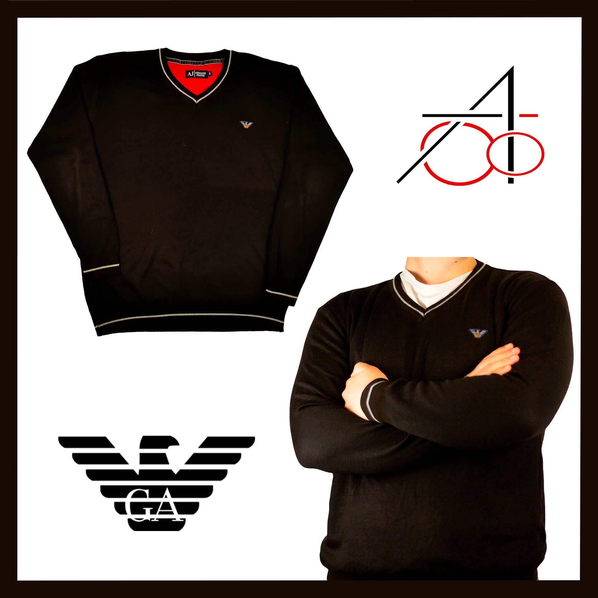 Giorgio Armani Giorgio Armani classic sweater Size US L / EU 52-54 / 3 - 1 Thumbnail