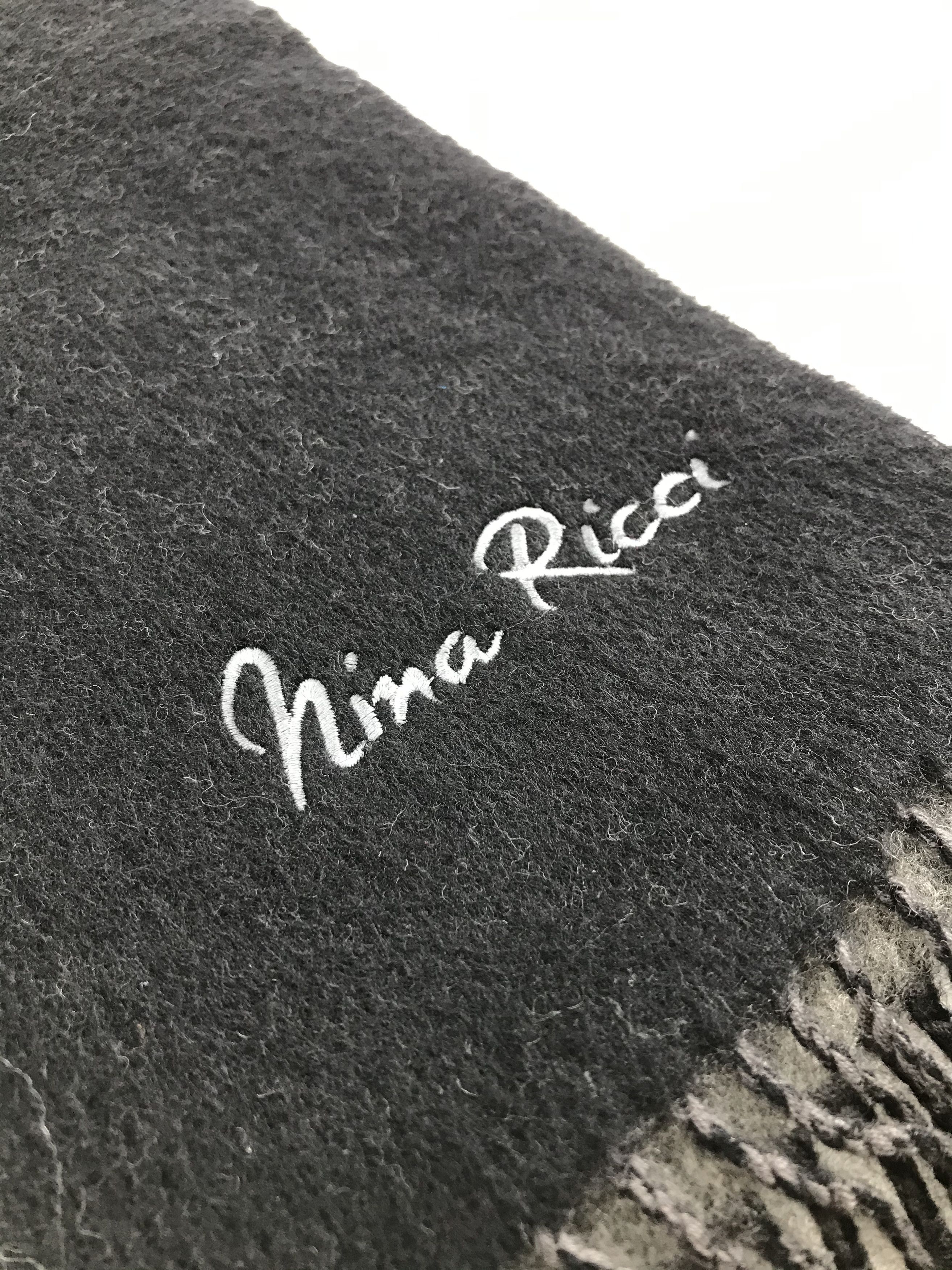 Vintage Nina Ricci Scarf / Muffler / Neckwear - WW1368 Size ONE SIZE - 4 Thumbnail