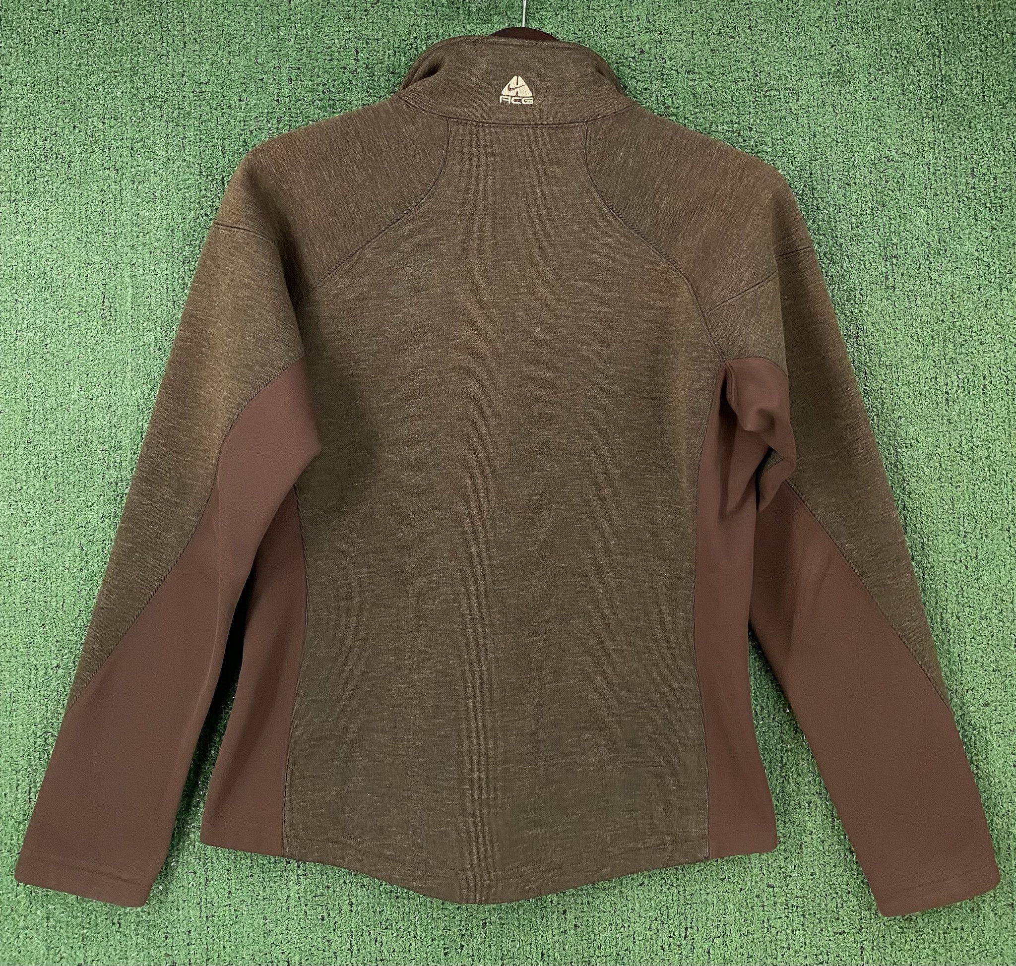 Nike ACG Y2K NIKE ACG Mocha Brown Full Zip Up Jacket Women’s Small Size S / US 4 / IT 40 - 5 Thumbnail