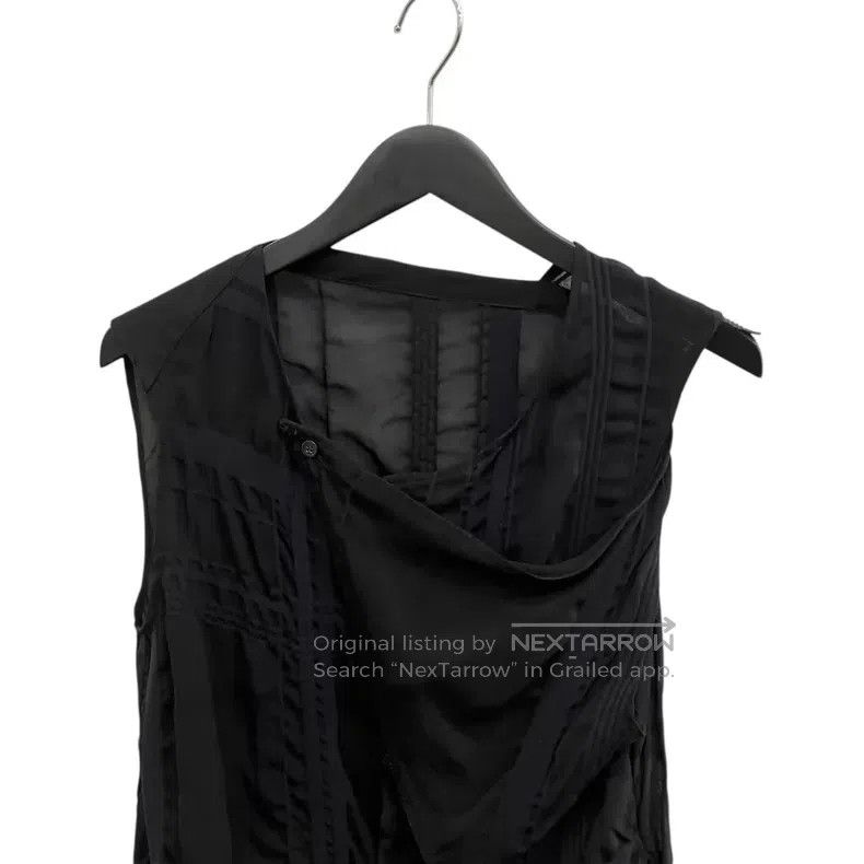 Yohji Yamamoto Yohji Yamamoto size 1 23 SS sleeveless transformation shirt Size S / US 4 / IT 40 - 4 Thumbnail