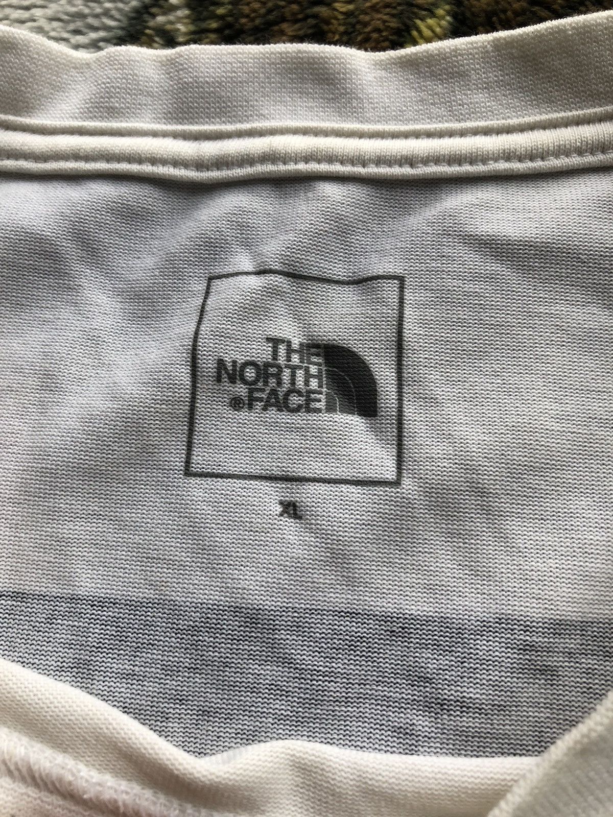 The North Face × Vintage Vintage The North Face Never Stop Exploring Shirt Tee Size US XL / EU 56 / 4 - 7 Thumbnail