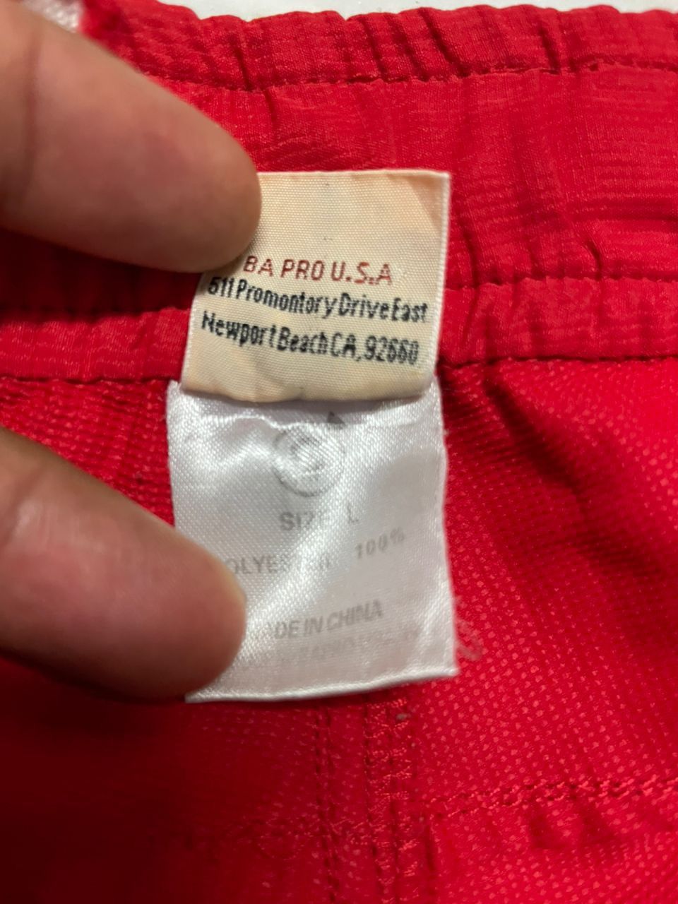Japanese Brand BA PRO U.S.A PARACHUTE NYLON CARGO RED PUNK COLOR Size US 30 / EU 46 - 10 Thumbnail