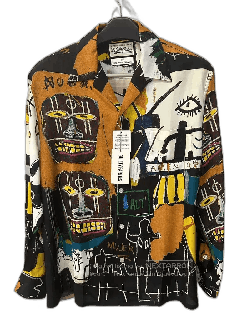 Wacko Maria WACKO MARIA Hawaiian Long Sleeve Shirt Size US L / EU 52-54 / 3 - 1 Thumbnail