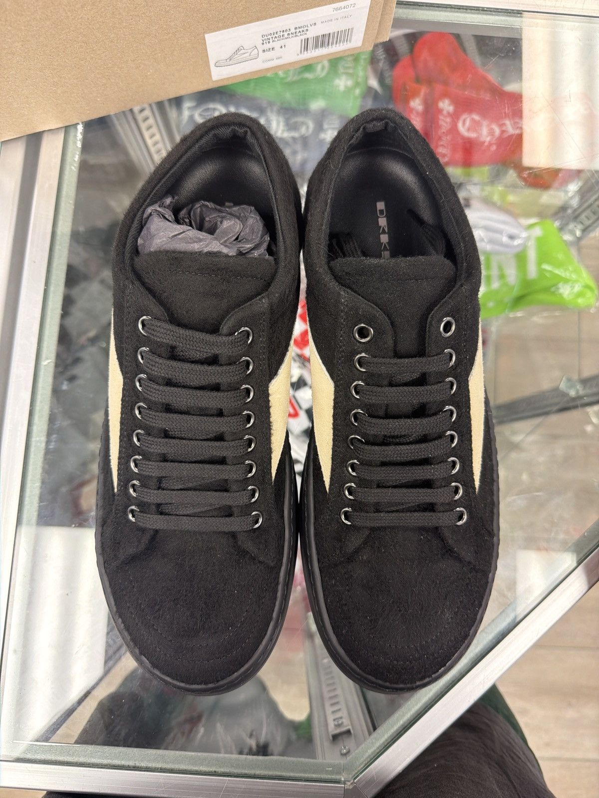 Rick Owens Drkshdw Rick Owens Vintage Black Milk Black Size US 8 / EU 41 - 5 Thumbnail