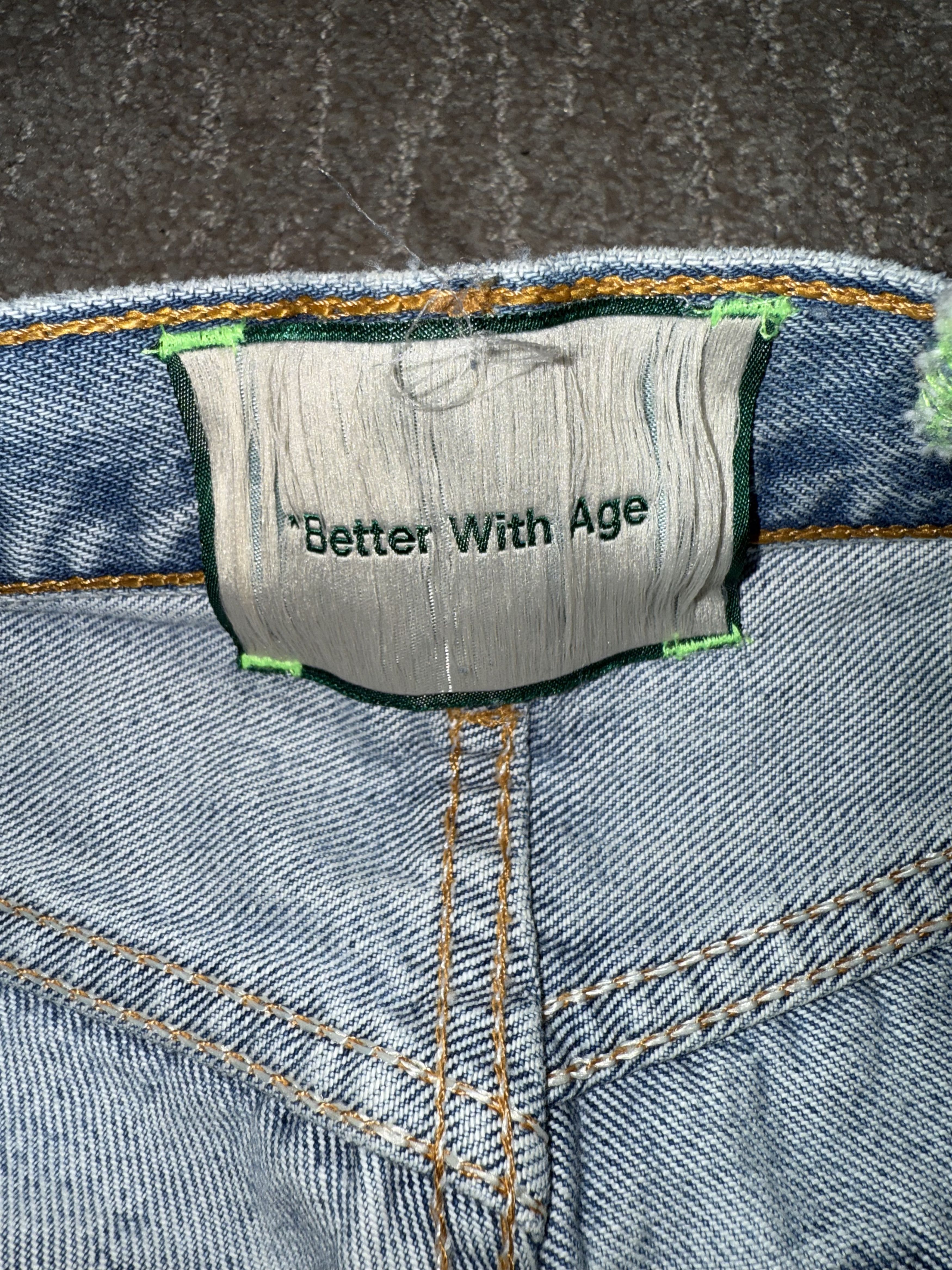 Better With Age Monroe Denim Shorts Size US 33 - 5 Thumbnail