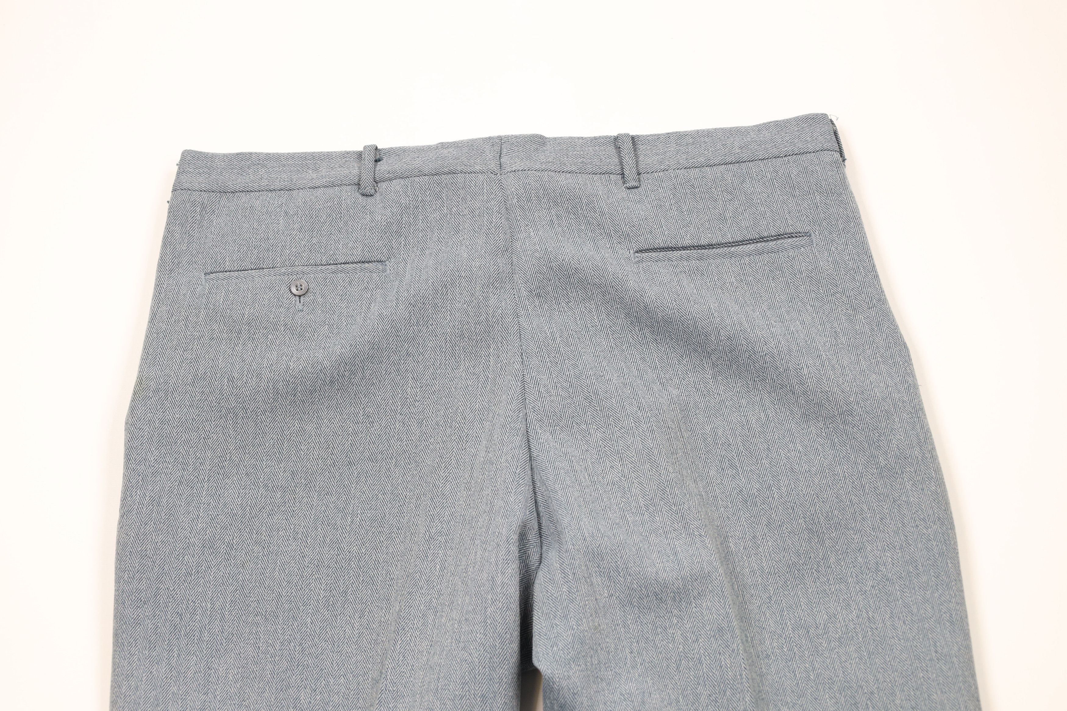 Vintage Vintage 70s Streetwear Herringbone Wide Leg Chino Pants USA Size US 38 / EU 54 - 12 Thumbnail