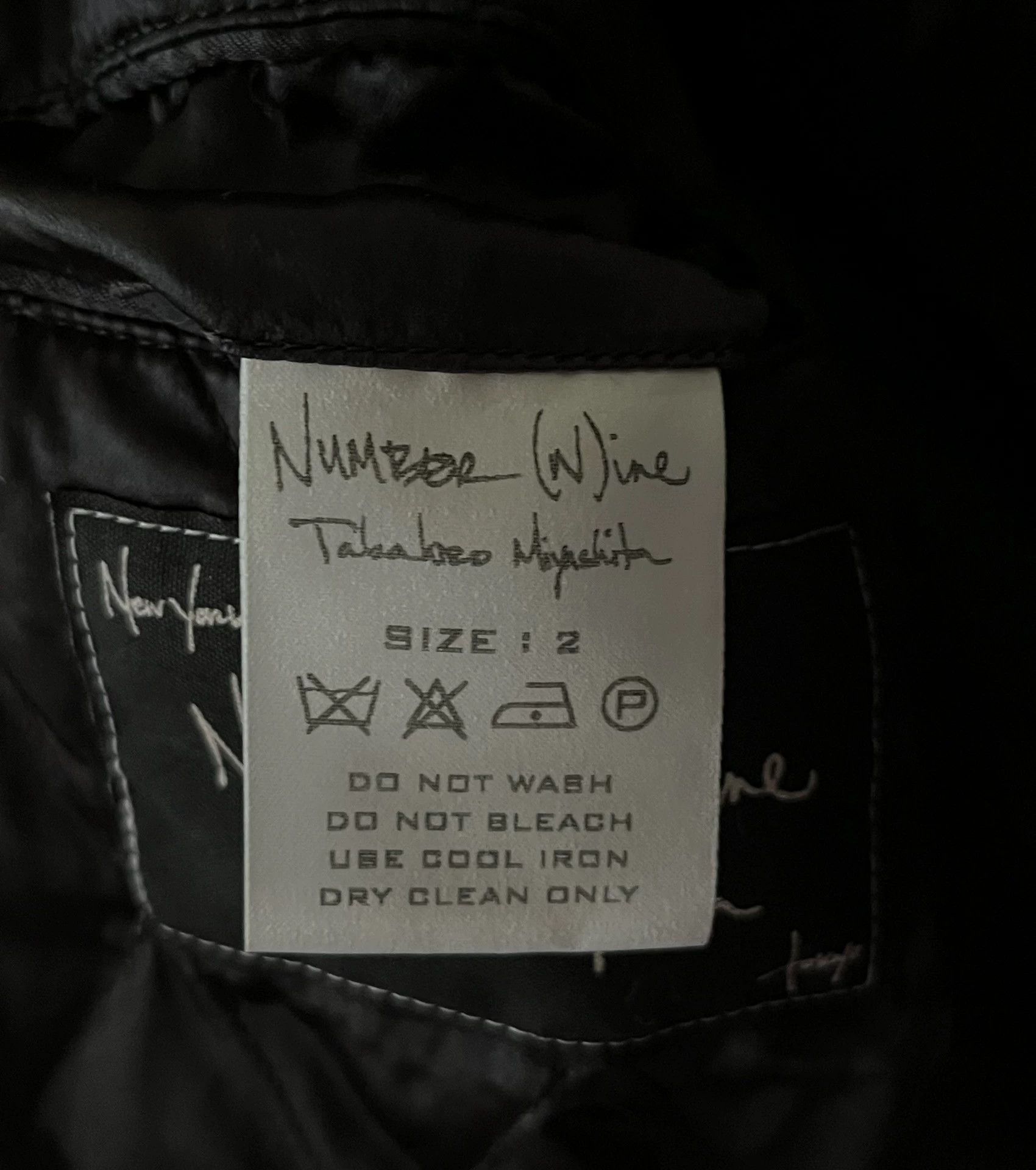 Number (N)ine Number (N)ine 04AW b10 Flight Jacket Size US M / EU 48-50 / 2 - 5 Thumbnail