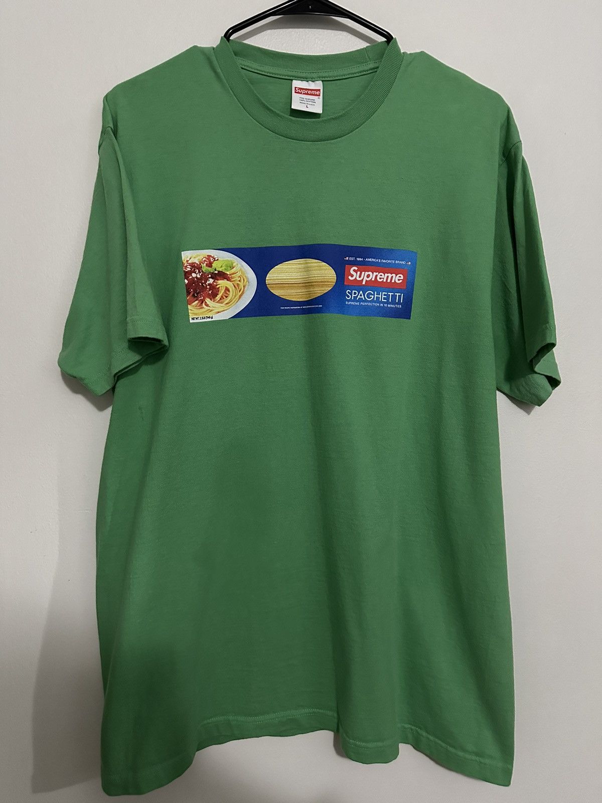 Supreme Supreme Spaghetti Tee Size US L / EU 52-54 / 3 - 1 Thumbnail