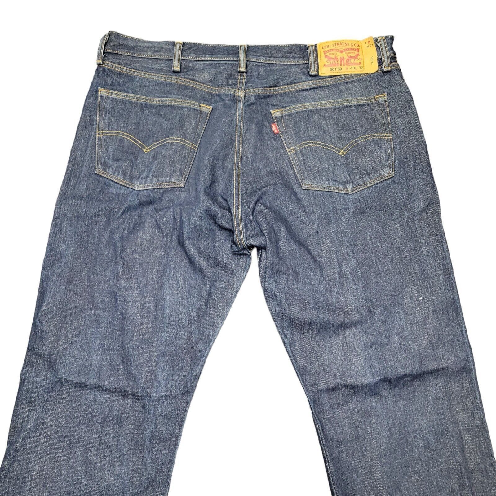 Levi's Levi's 501XX Classic Jeans Size 40/32. Excellent Condition. Size US 40 / EU 56 - 3 Thumbnail