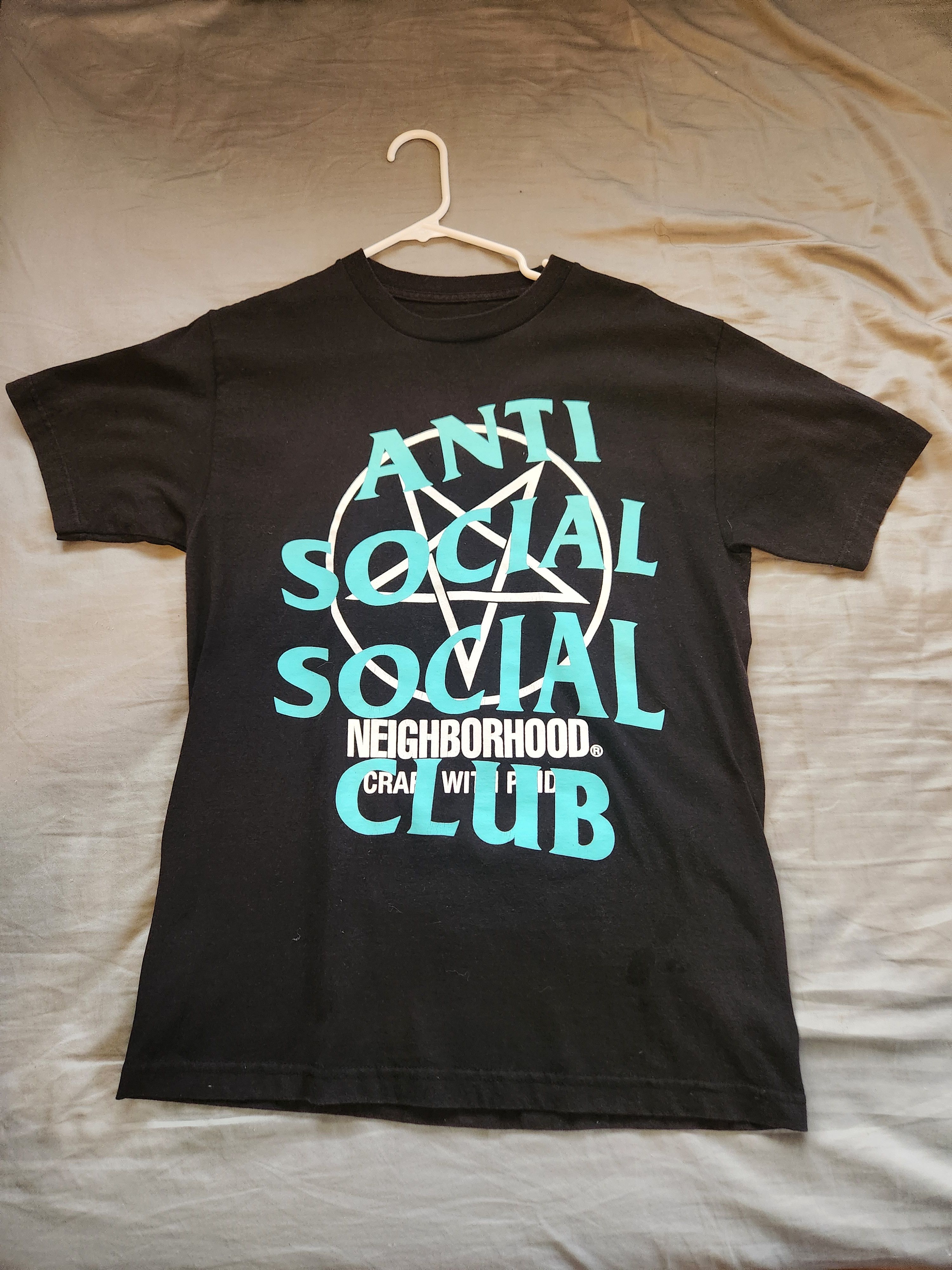 Tシャツ・カットソー Neighborhood x Anti Social Social Club Filth Fury Tee ASSC Buy Anti Social Social Club x Neighborhood Filth Fury T