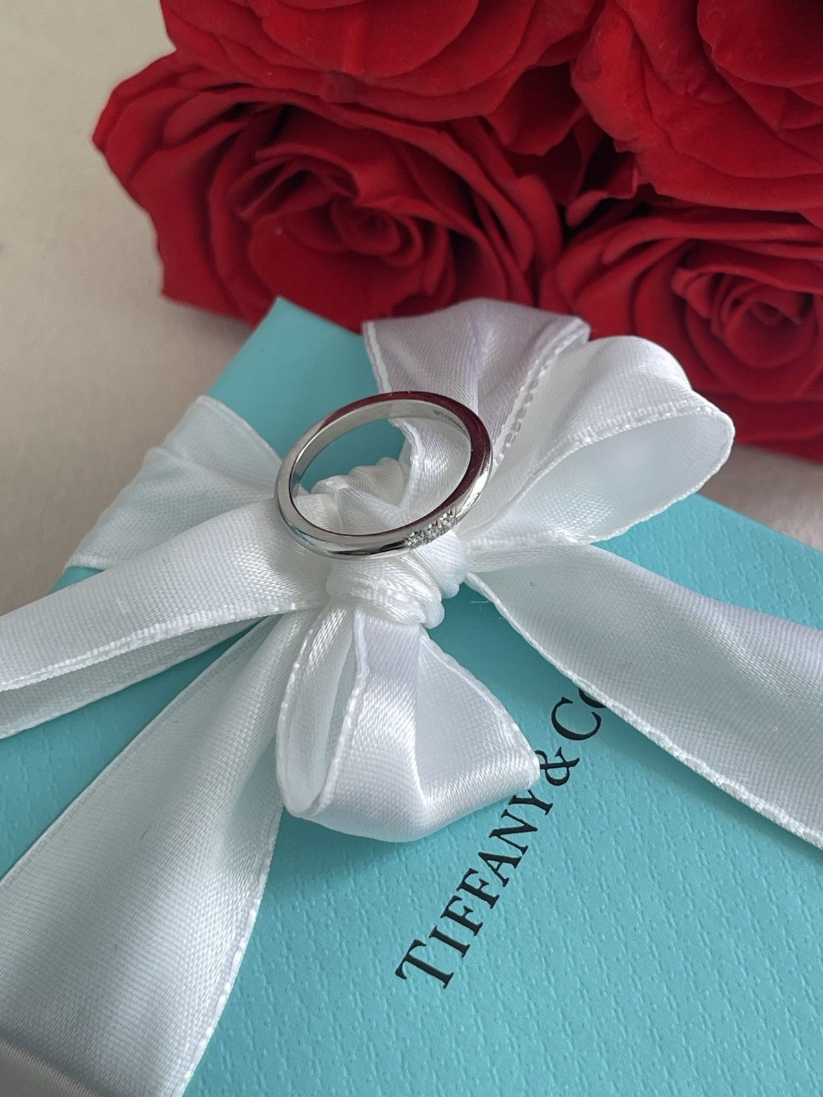 Tiffany & Co. Tiffany & Co. Forever Ring Platinum Diamonds 5.25 $1850 Size ONE SIZE - 15 Thumbnail