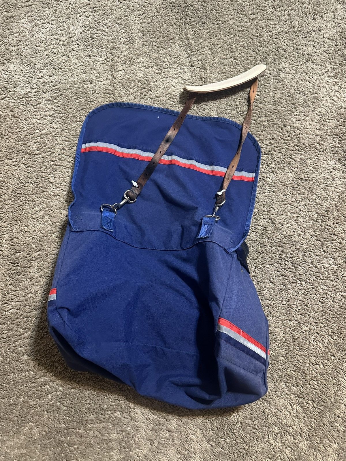 Anti Social Social Club Vintage USPS Mailman “triple navy” carrier bag 00s Size ONE SIZE - 5 Thumbnail