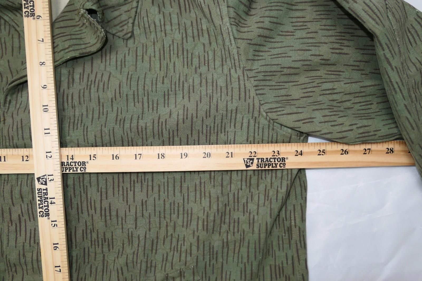 Other 1960s Czech Army M60 Jacket Rain Drop Camo 3/4 Length - XL Size ONE SIZE - 9 Thumbnail