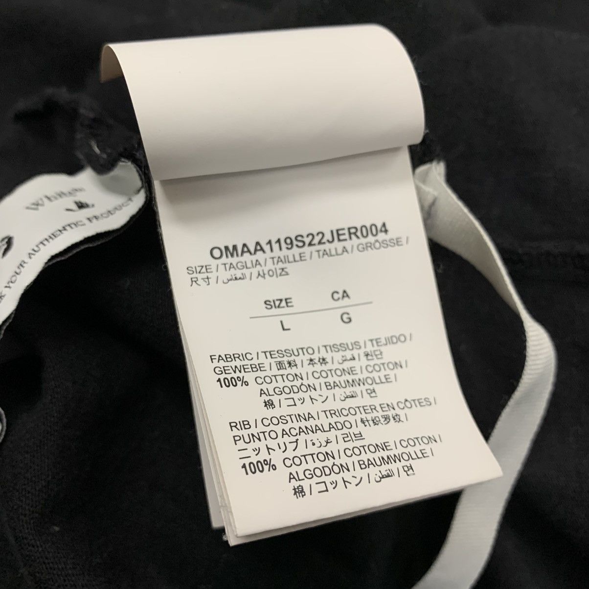 Off-White Off White Large Tee Caravaggio Graphic Black T-Shirt Virgil Size US L / EU 52-54 / 3 - 6 Thumbnail