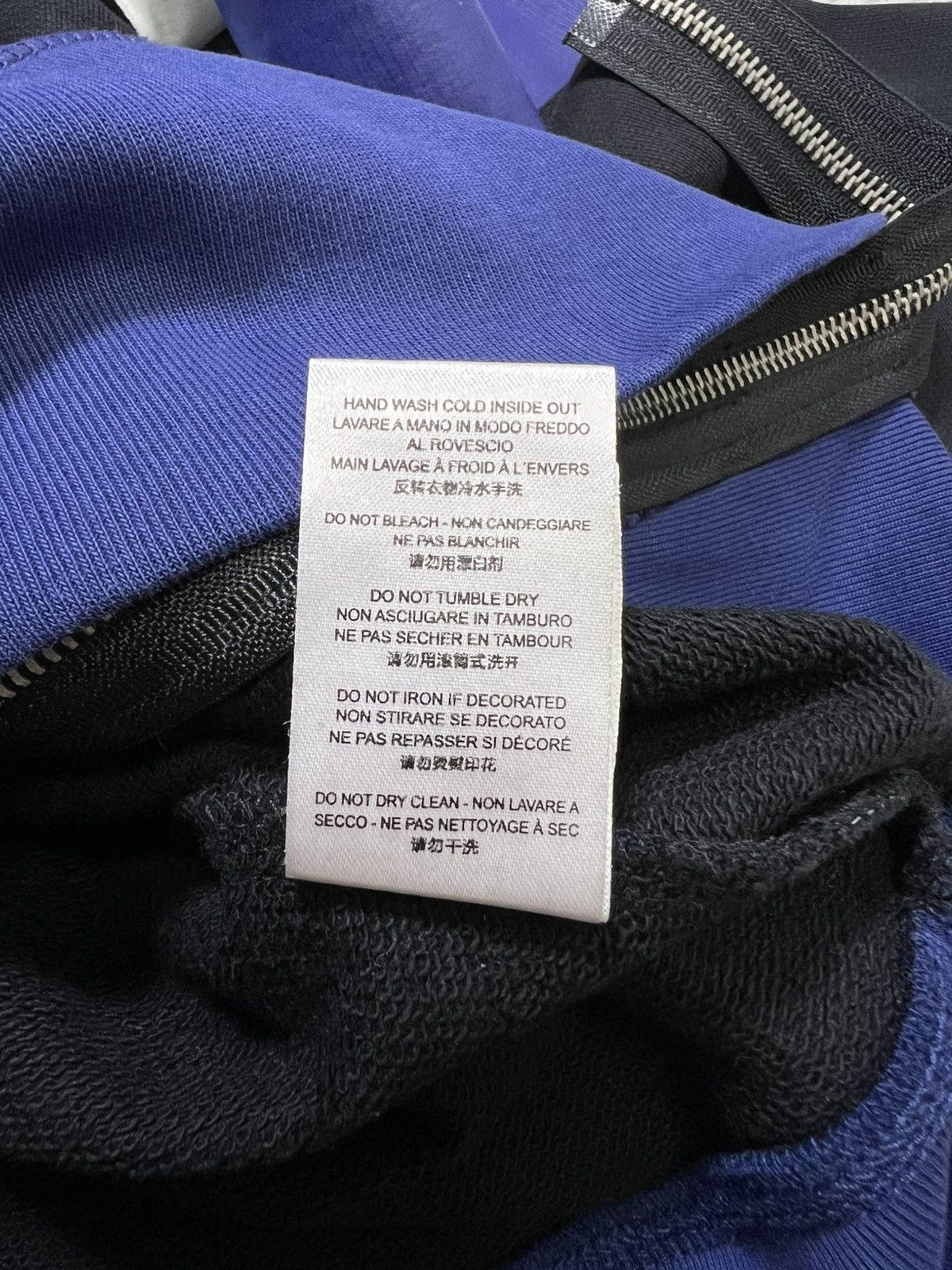 Hood By Air Hood by Air - Color Block Pattern Crewneck Double Zip Hoodie Size US XS / EU 42 / 0 - 23 Thumbnail