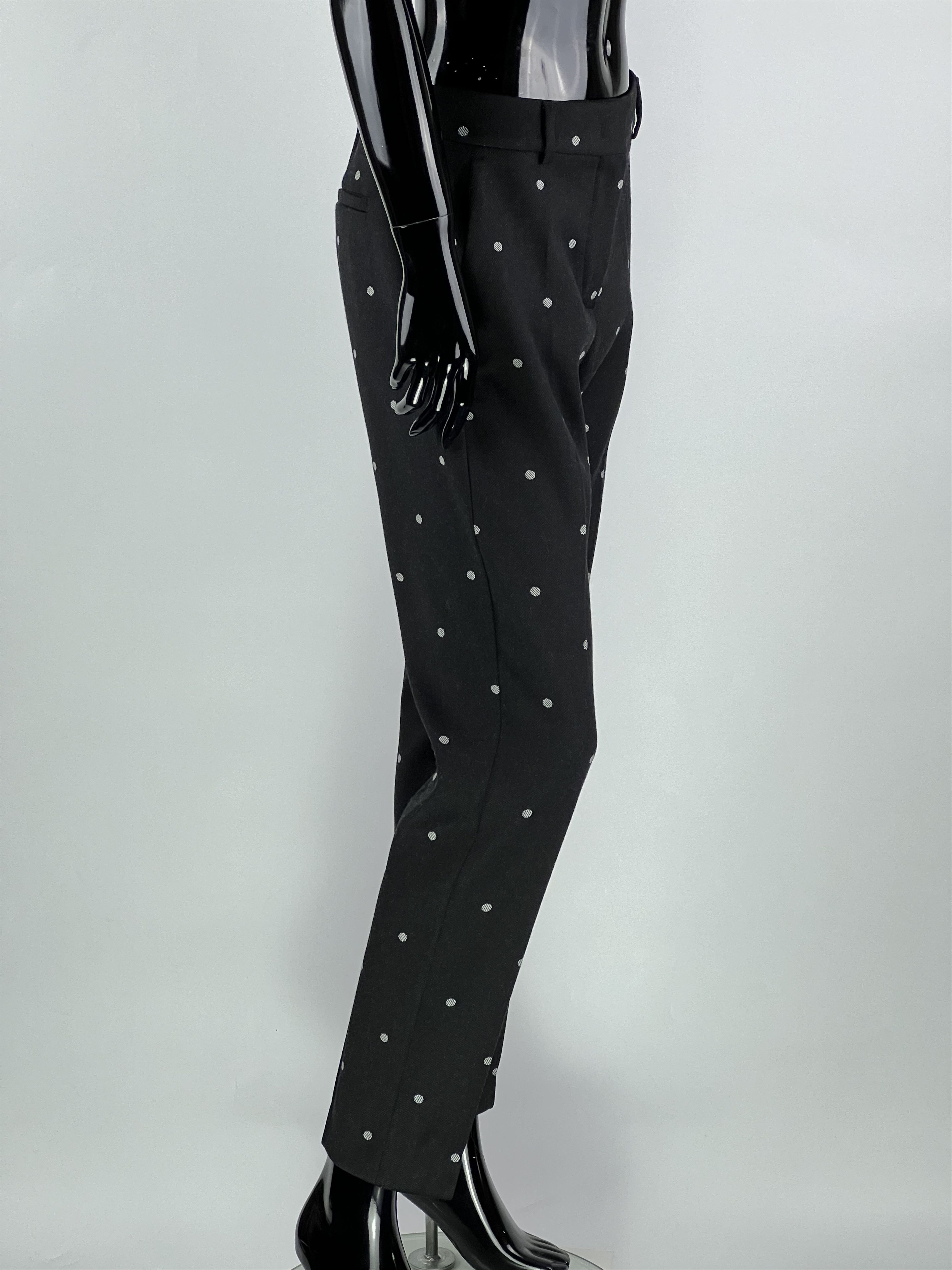 Max Mara × Sportmax Sportmax Max Mara Polka Dot Wool Pants Size IT40 US6 Size 27" / US 4 / IT 40 - 6 Thumbnail