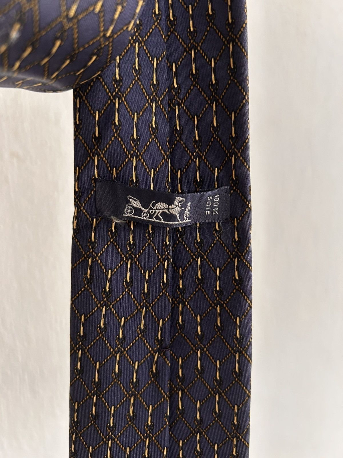 Hermes Hermes Vintage Tie Size ONE SIZE - 6 Thumbnail